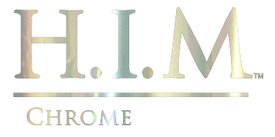 H.I.M. Chrome Logo