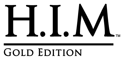 H.I.M. Gold Edition Logo
