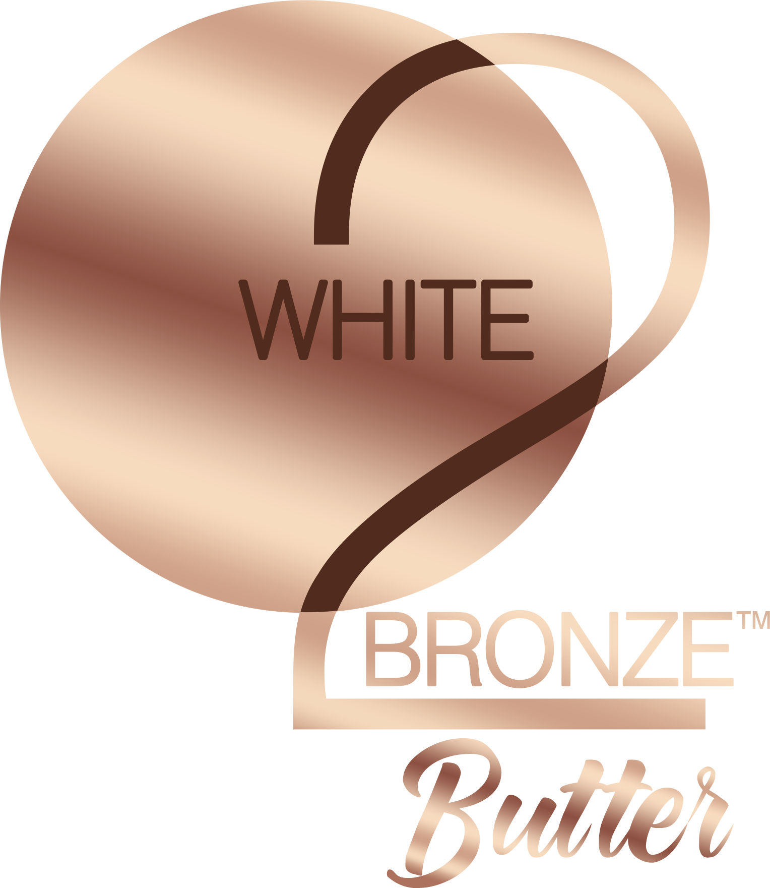 White 2 Bronze Butter Logo