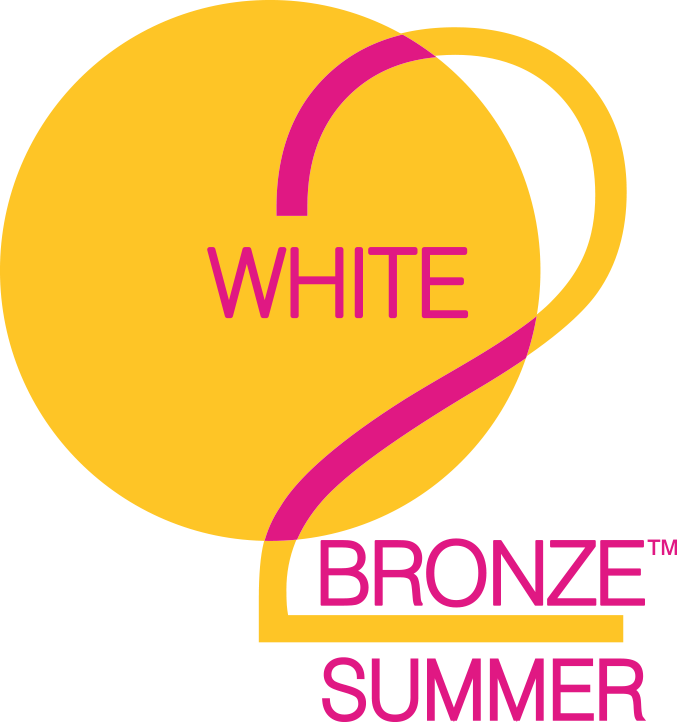 White 2 Bronze Summer Logo
