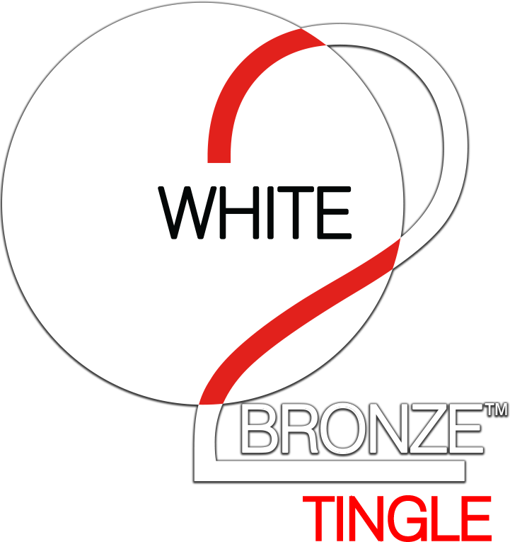White 2 Bronze Tingle Logo