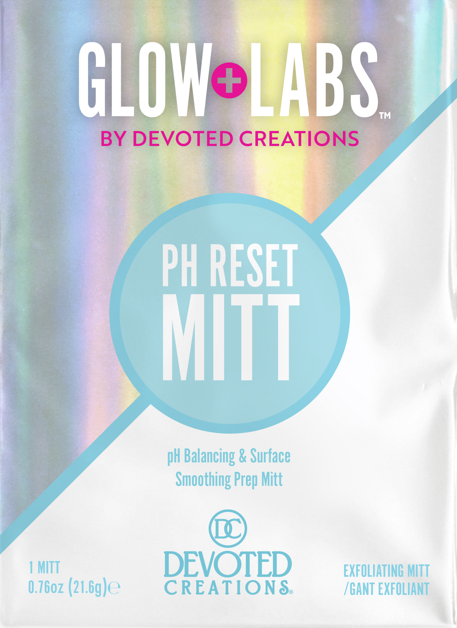 Glow+Labs PH Reset Mitt Bag