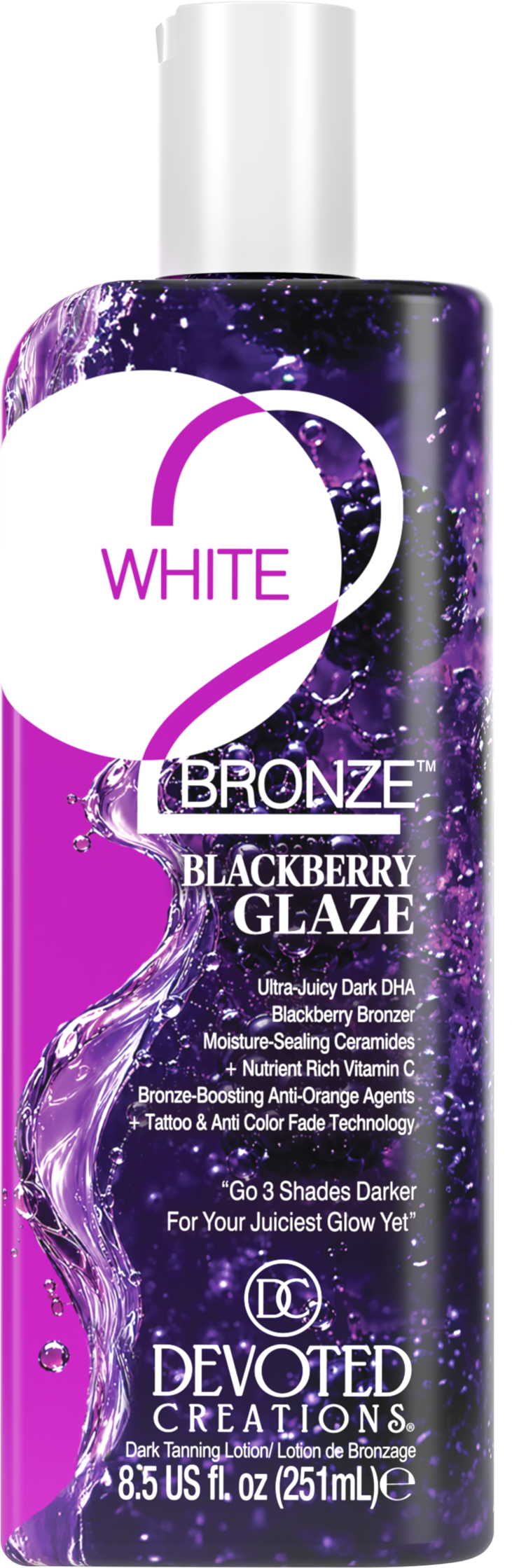 White 2 Bronze™ Blackberry Glaze